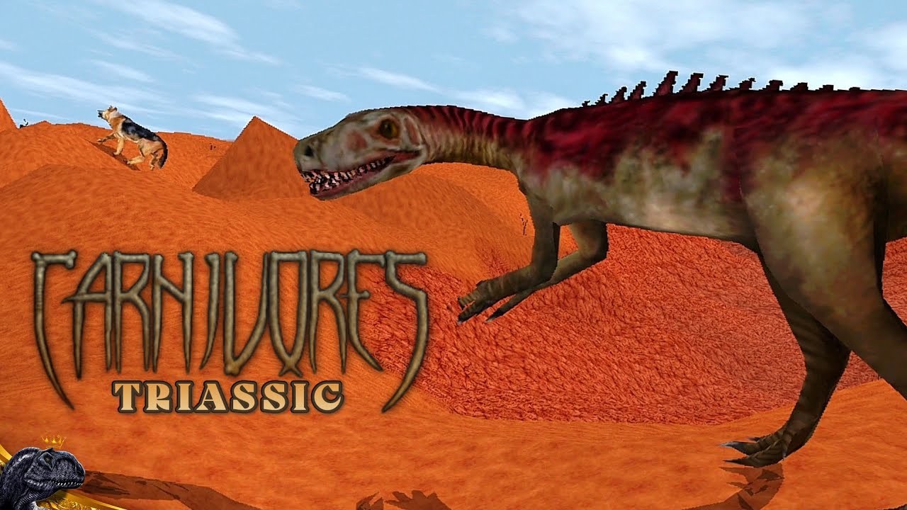Hunting Herrerasaurus in Carnivores triassic - Carnivores Mod