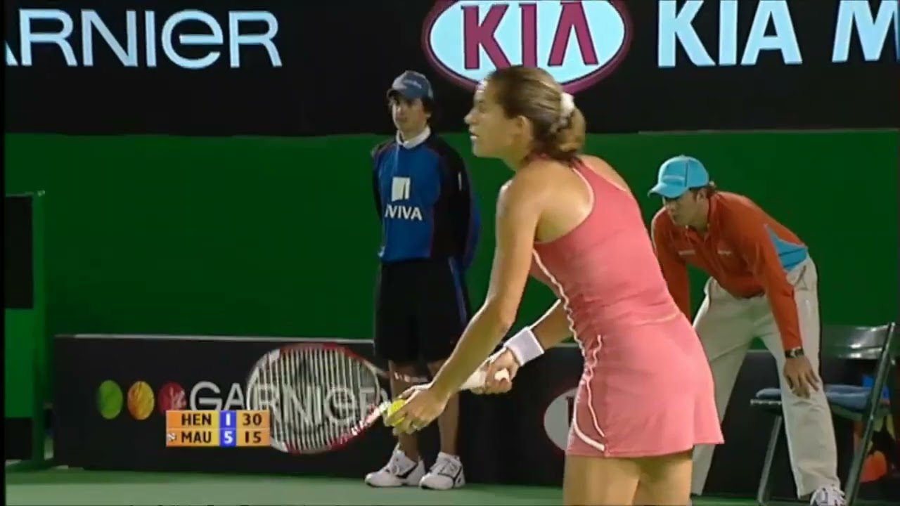 Amelie Mauresmo vs Justine Henin 2006 Australian Open Final Highlights