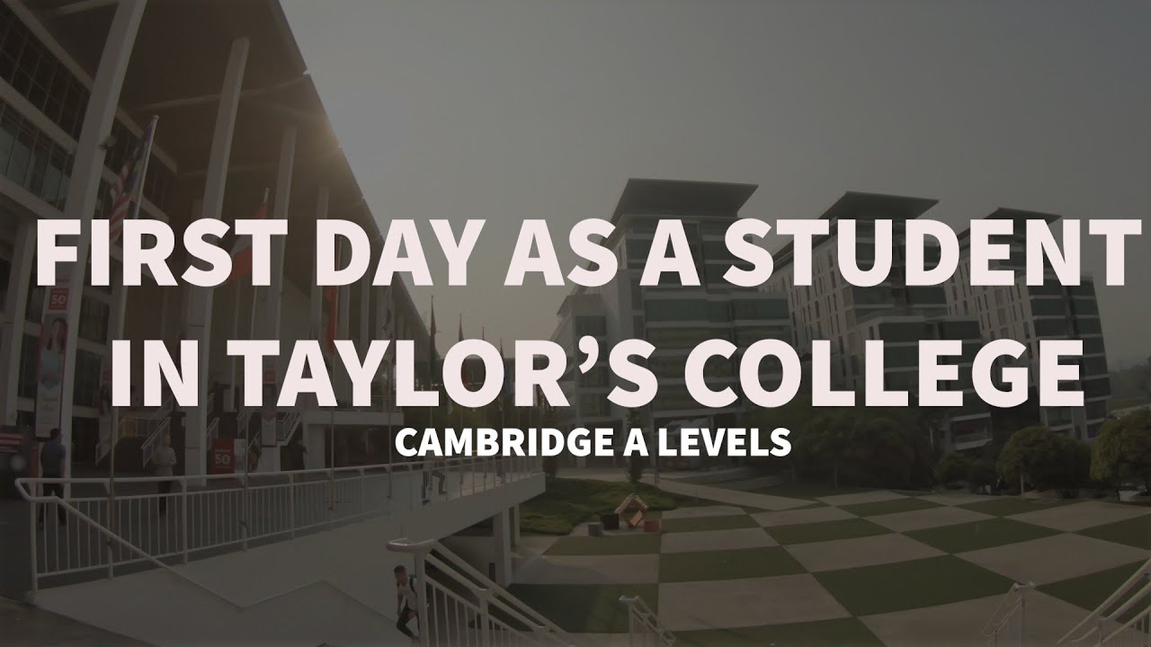 Taylor's University: 1st Day Of Class (VLOG)