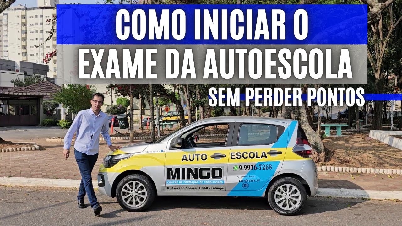 Como iniciar o exame da autoescola SEM PERDER PONTOS