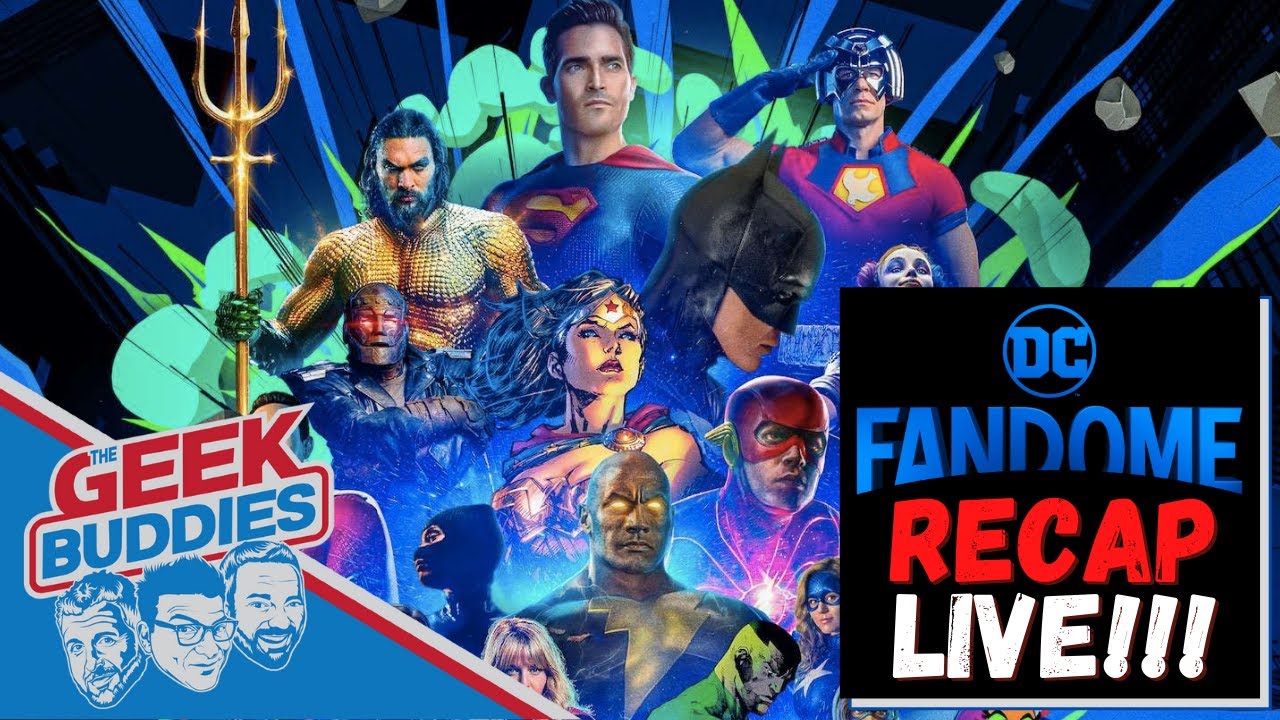 DC FANDOME Recap LIVE! - The Batman, The Flash with Michael Keaton, Dwayne Johnson's Black Adam