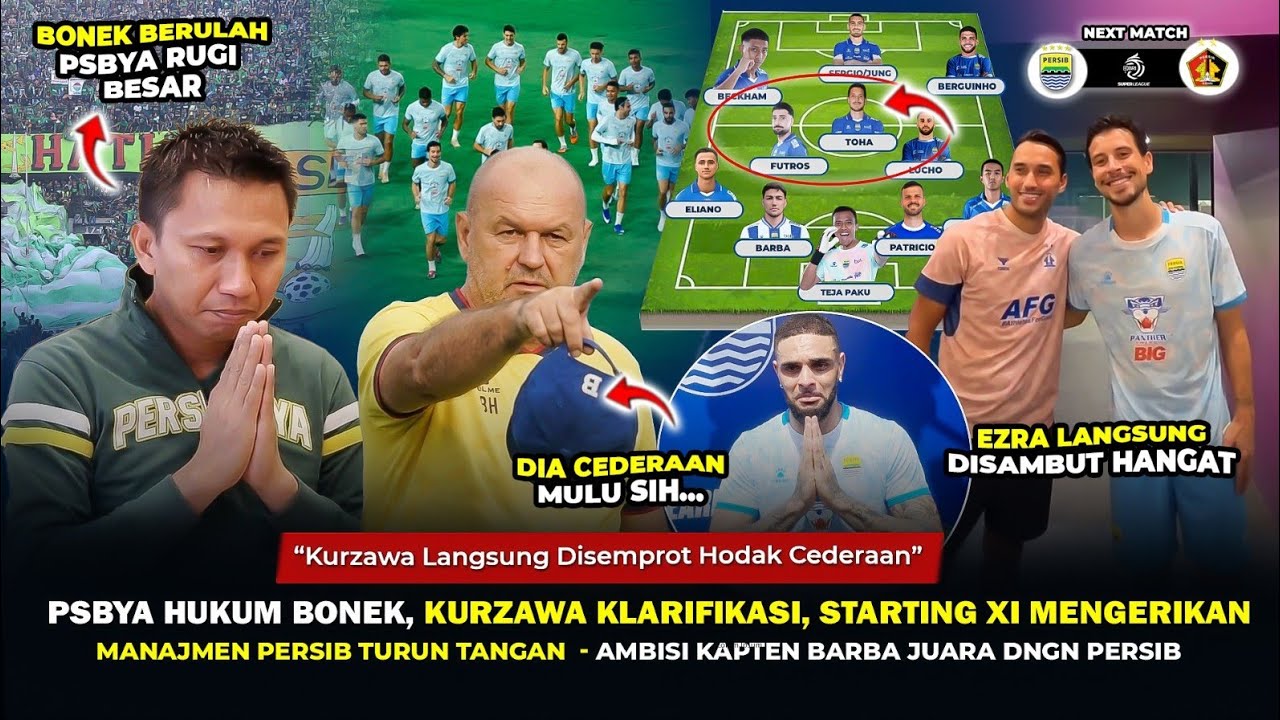🔵INI BARU MANTAP‼️BOJAN PATENKAN LINE UP, Kurzawa Kena Semprot,PSBY Hukum Bonek, Ambisi Barba Juara🔥