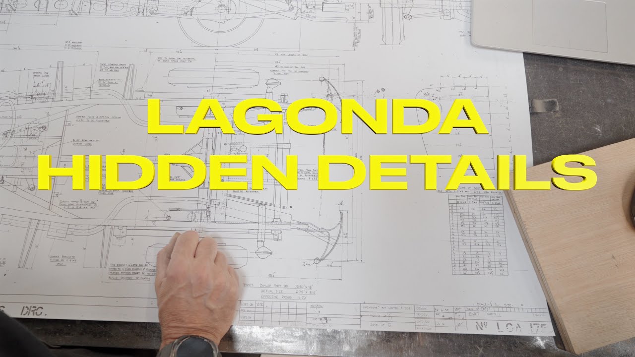 Restoring a rare 1930's LAGONDA “Hidden Details we hadn't seen