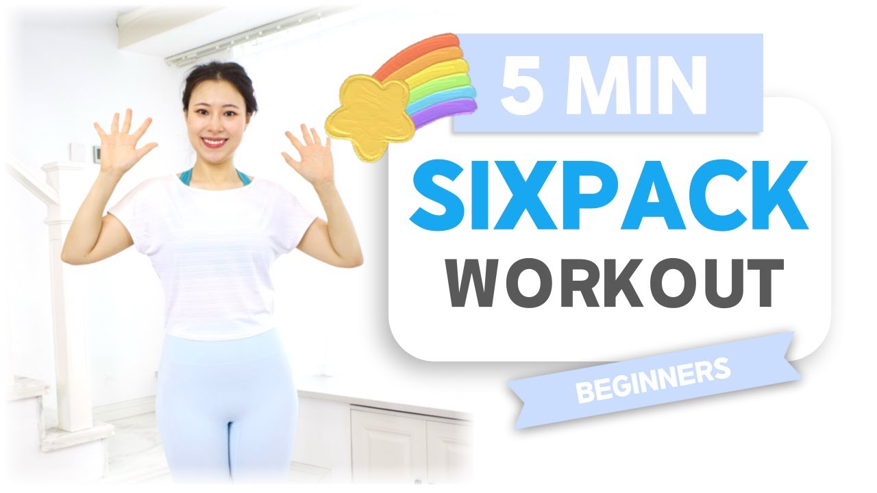 5 MIN KILLER SIXPACK for Beginners | ABS burning, No Equipment