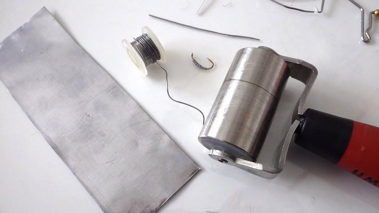 How to form your own Lead Tape/Foil for weighting flies by Davie McPhail