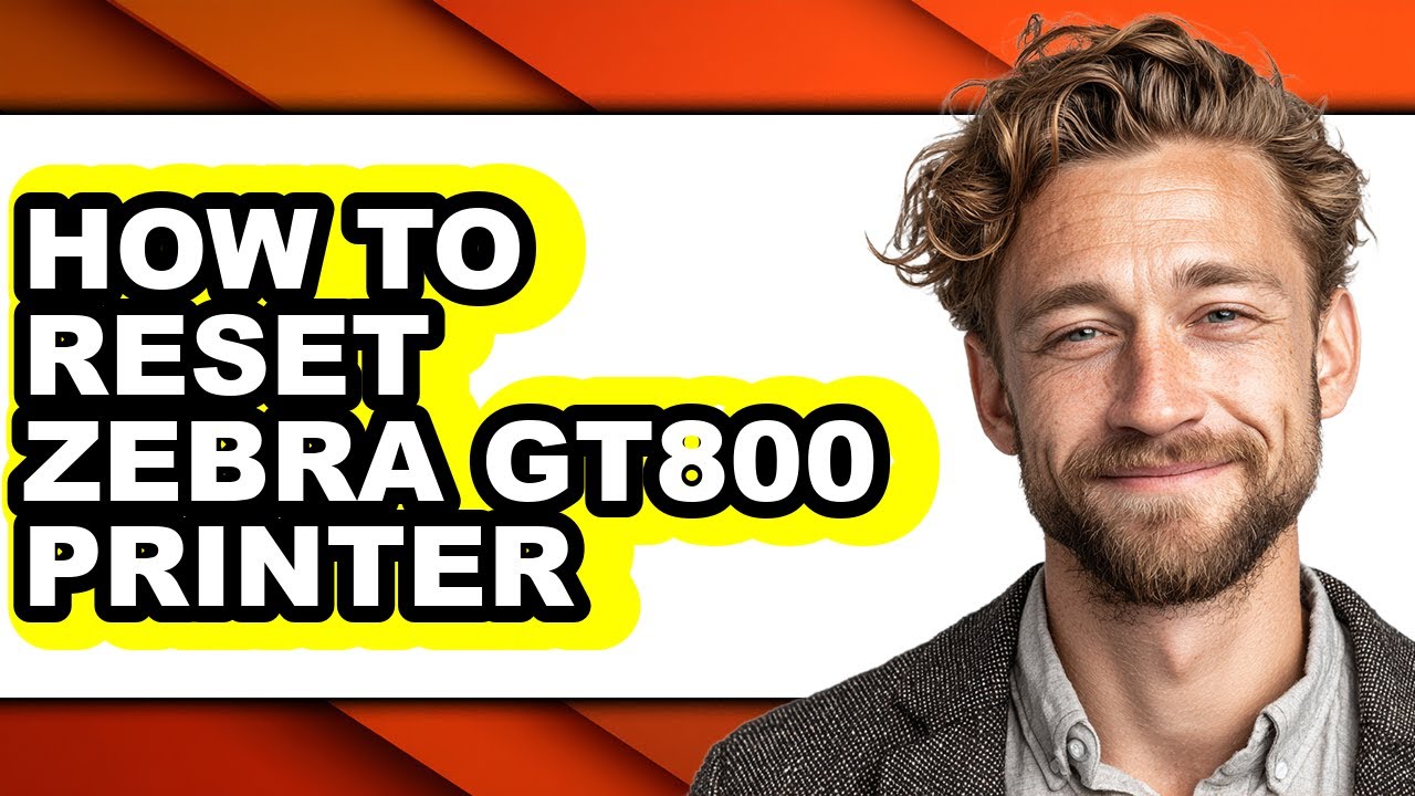How to Reset Zebra Gt800 Printer (easy Method)