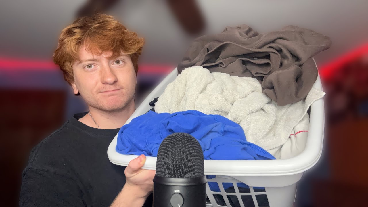 ASMR Folding Laundry