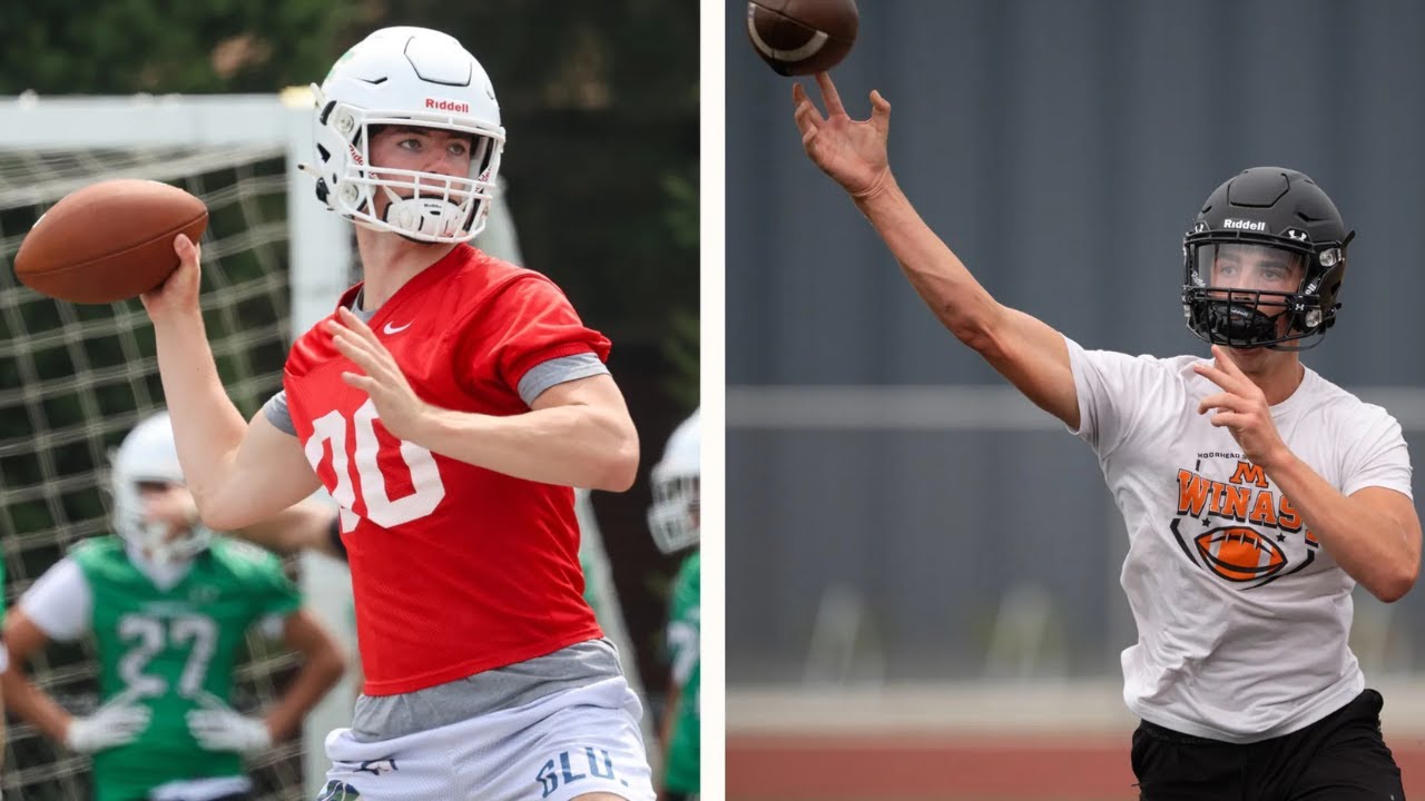 Quarterbacks Mason West of Edina and Jett Feeney of Moorhead to meet in Prep Bowl