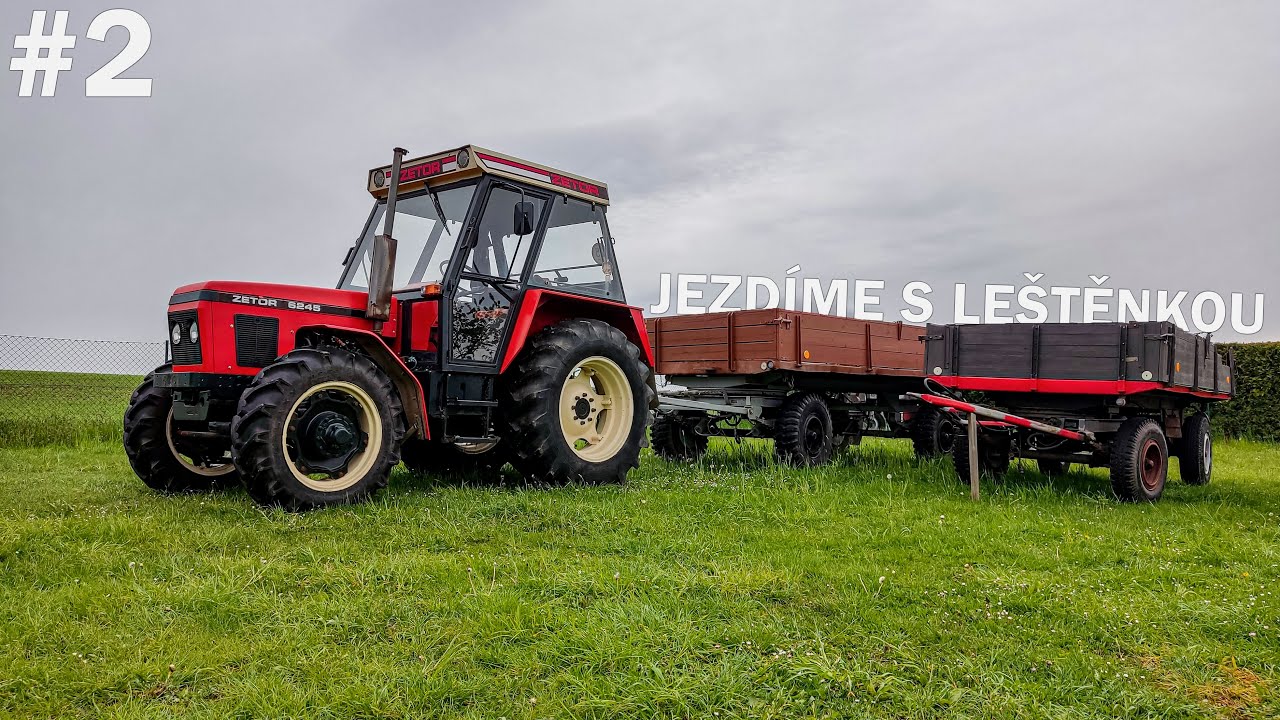 ✌ Hurá na pilu pro dříví s půjčenou sedmičkou 💪 Jezdíme s Leštěnkou / #2 / Zetor 6245 🔴 + BSS 7t