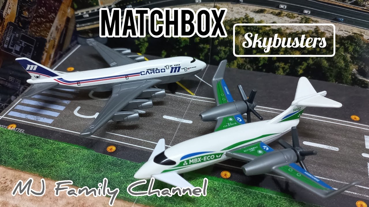 New Matchbox Skybusters 6-2 Airliner & MBX Pusher Prop Review