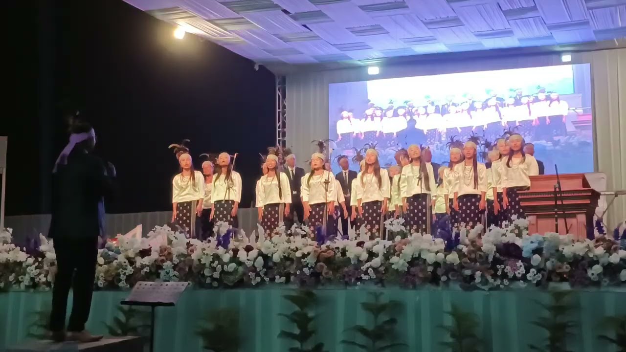 ABDK Chang 152-gipa Tom.bimongani. Welcome Song Moamari Baptist Church choir.