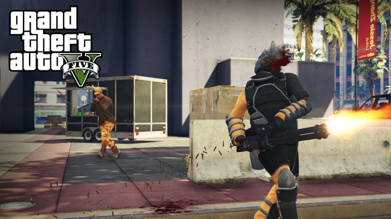 GTA 5 ONLINE - POWER MAD!! (GTA 5 New Adversary Mode POWER MAD)