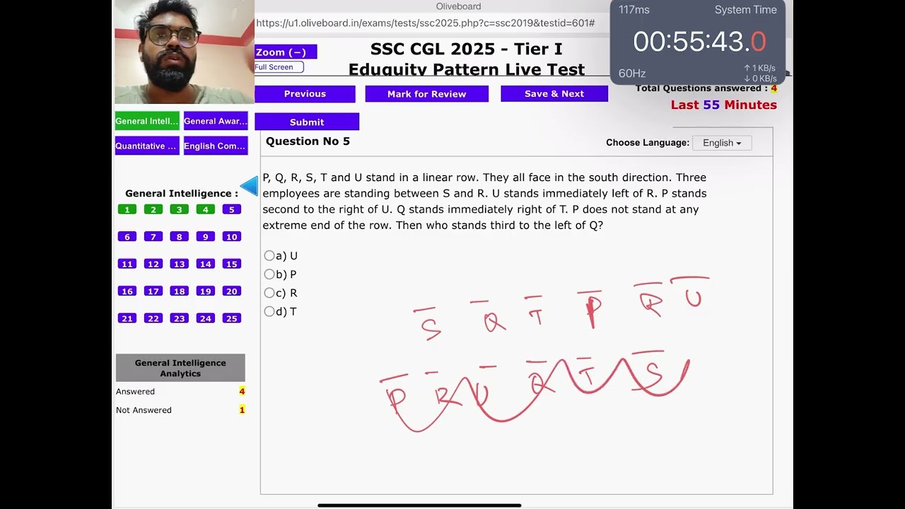 👉OLIVEBOARD SSC CGL 2025 Tier1️⃣ (Eduquity pattern)Live Mock Test✍️ 29-31Aug🗓️ Ministry Of Aspirants