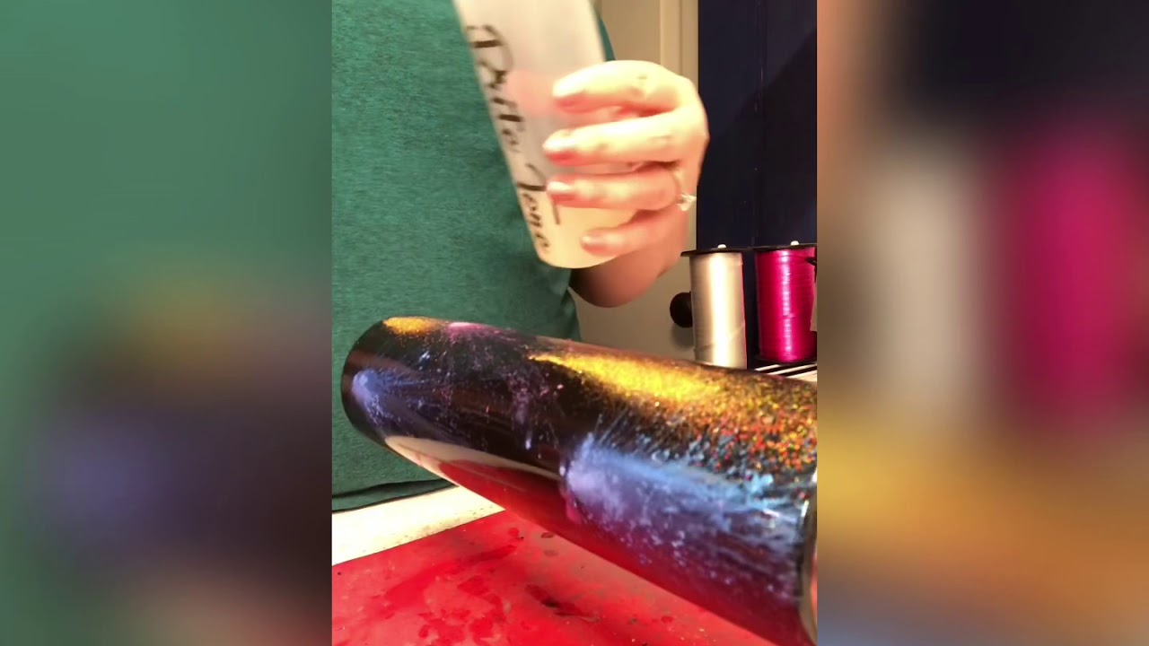 Mica Puffer cup with Crystalac
