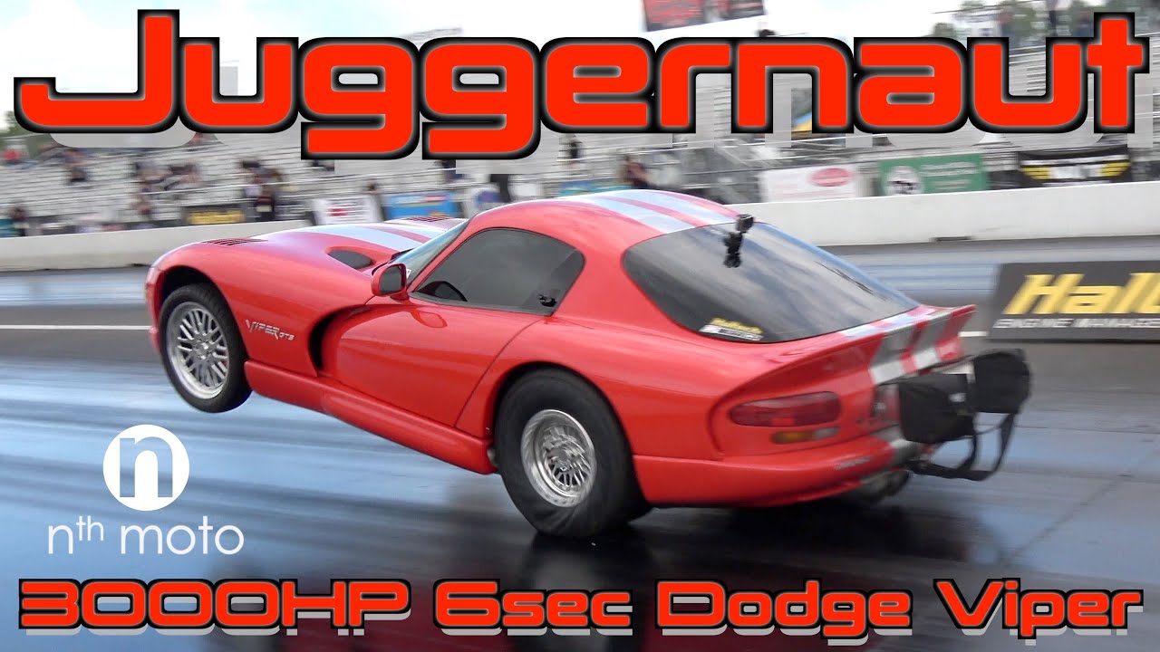 3000HP Nth MOTO Dodge Viper Breaks the Into the 6s! New World Record