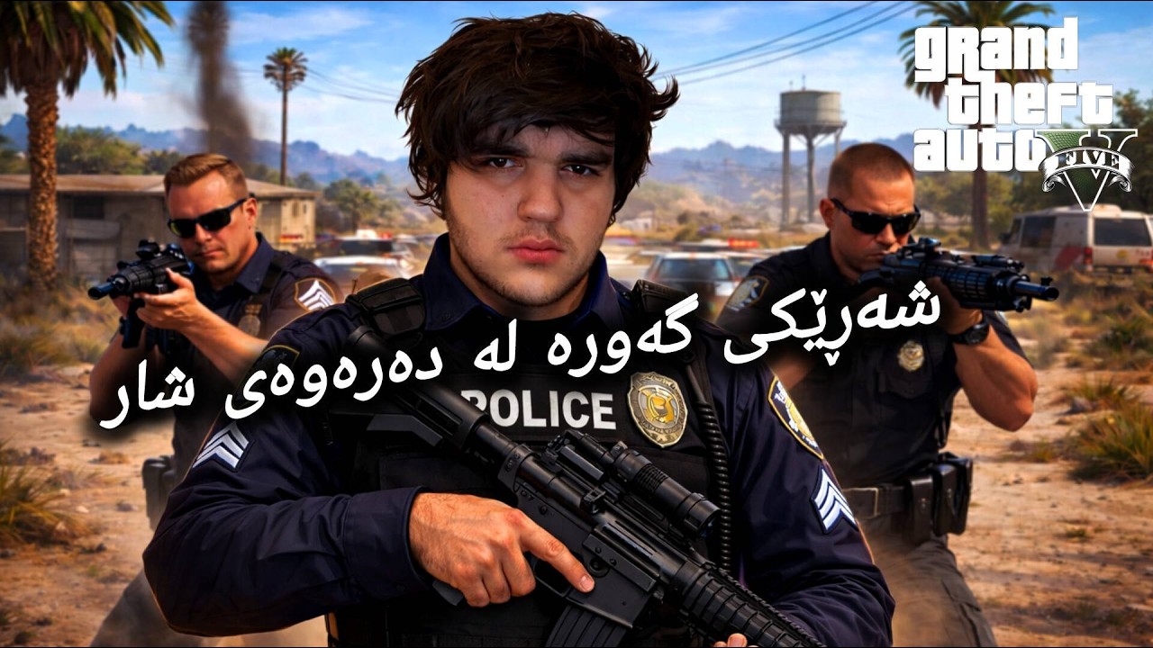 KurdLabs_ پۆلیس و گانگ بەرانبەر بە یەکتری لە دەرەوەی شاردا