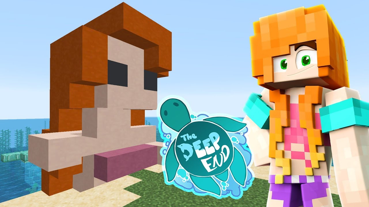 MERMAID COVE | Minecraft: The Deep End - Ep.02 | Marielitai Gaming