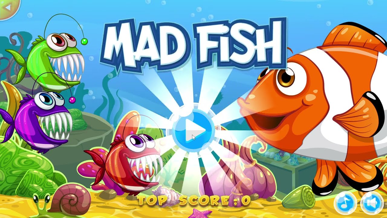 Mad Fish    Play It At Friv&reg; 🕹️