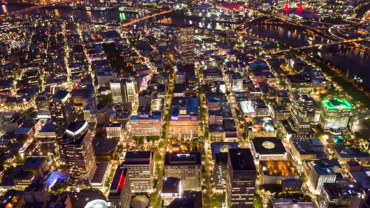 Bridgetown Hyper-Lapse Stock Video