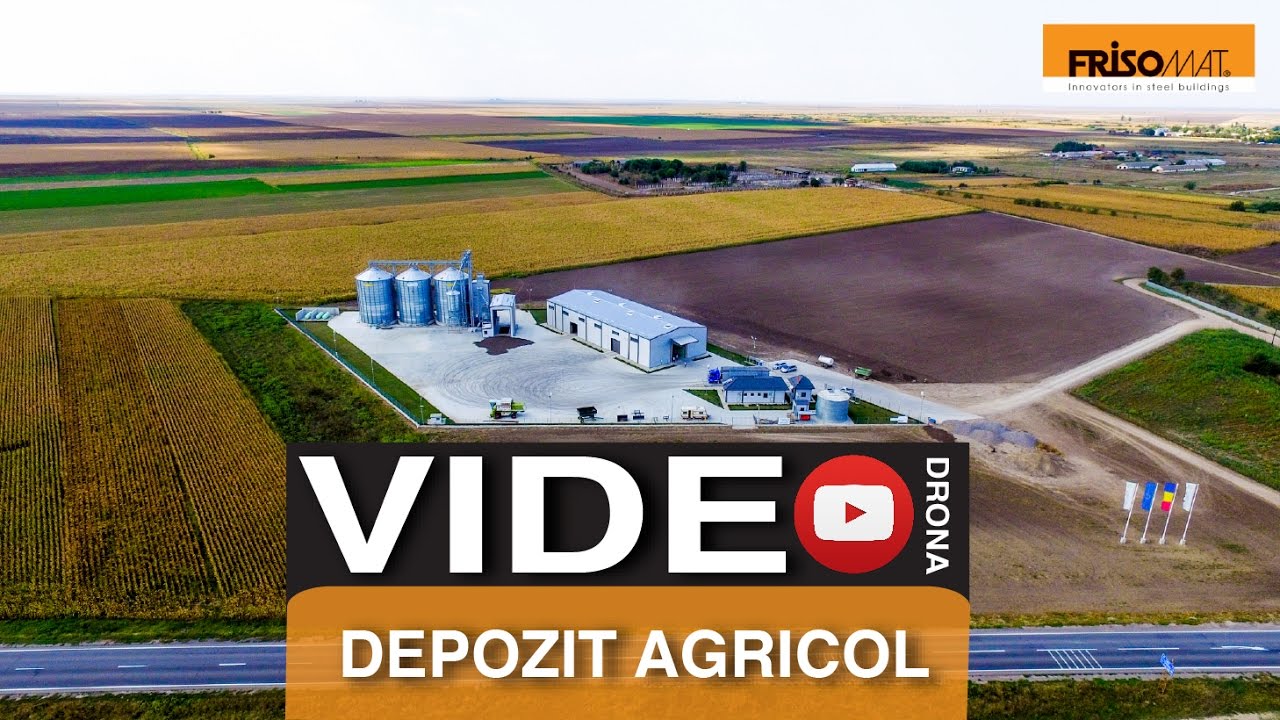 Need a new grain warehouse? VIDEO: a metal hall from Frisomat!