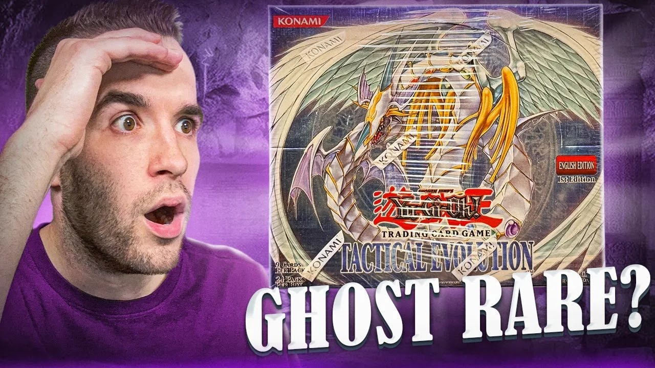 Opening Yugioh's FIRST EVER Ghost Rare Box! (Tactical Evolution)