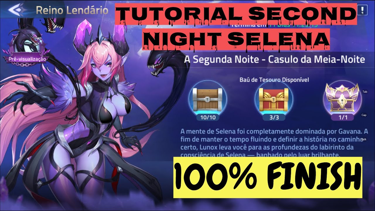 SECOND NIGHT SELENA REALM OF LEGENDS - HOW TO FINISH