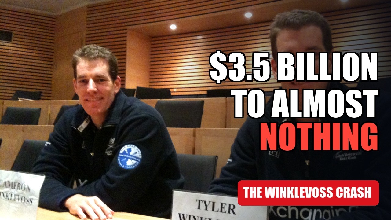 BREAKING! The Winklevoss Twins' $3.5 Billion Crypto Empire Just Collapsed to ZERO