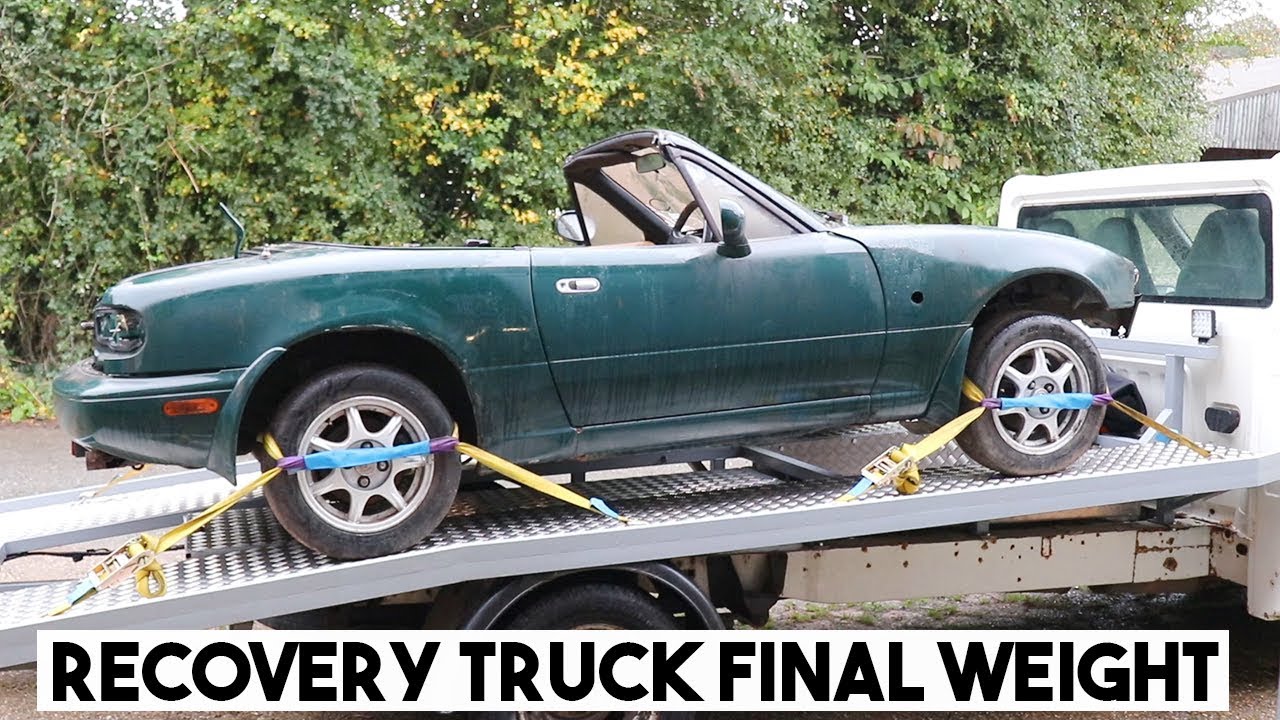 TRANSIT RECOVERY TRUCK BUILD, THE FINAL WEIGHT