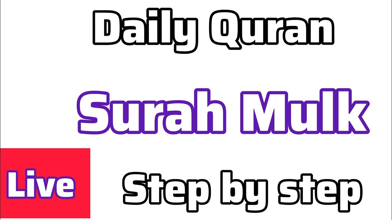 Learn Surah Al-Mulk Live | Ayah 8–22 | Quran Recitation with Tajweed | Easy Quran Learning