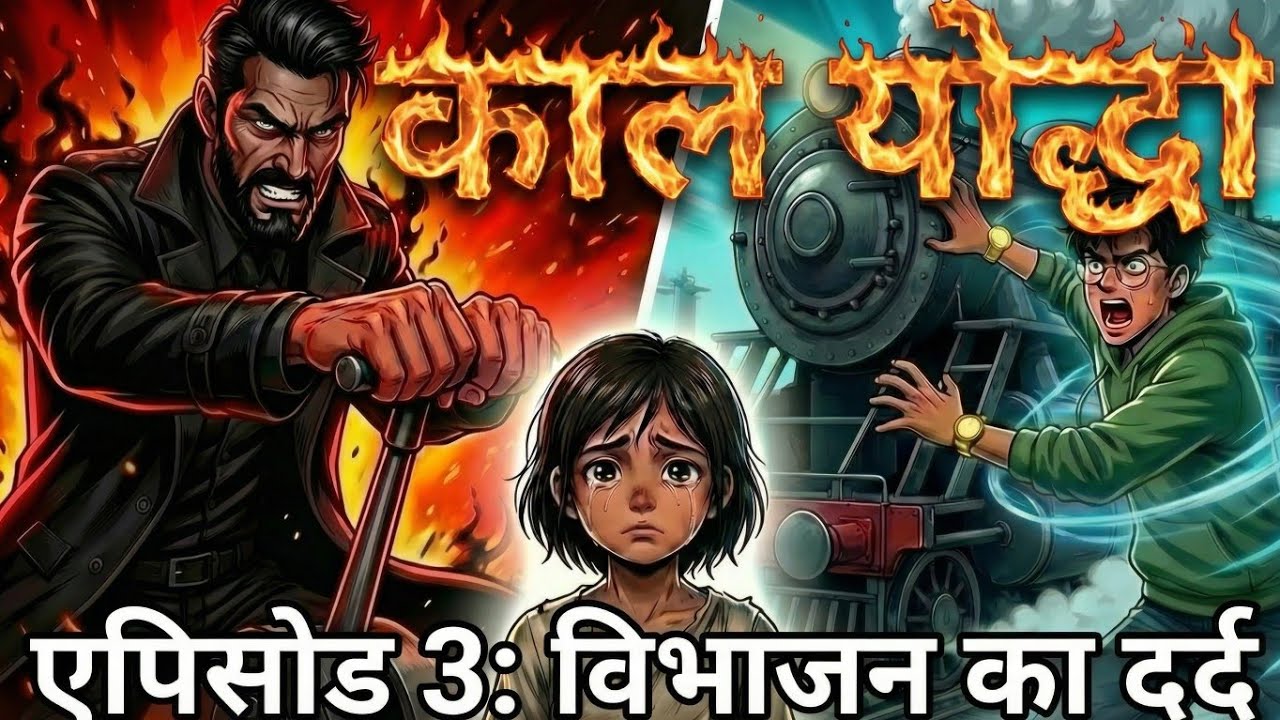 कालयोद्धा Ep 3 - 1947: बंटवारे की रात और एक Time Traveler 🚂😱