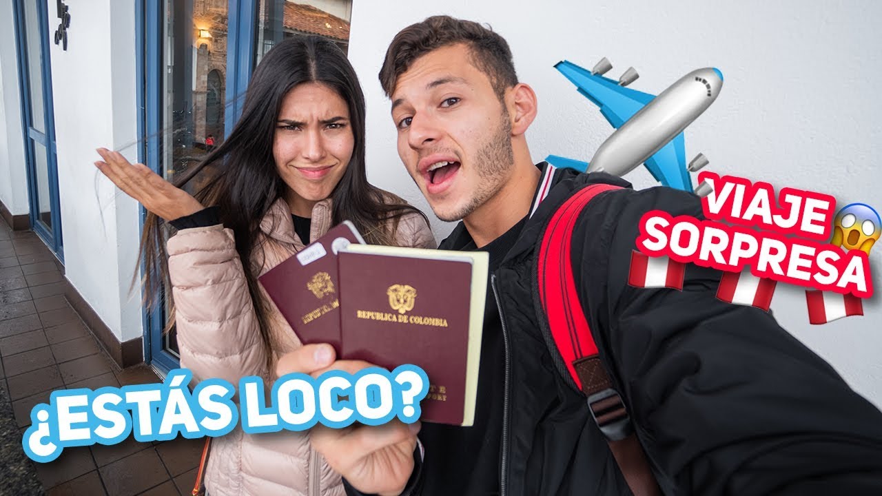 NO LO PODIA CREER! Viaje sorpresa con mi NOVIA - Simon Pulgarin