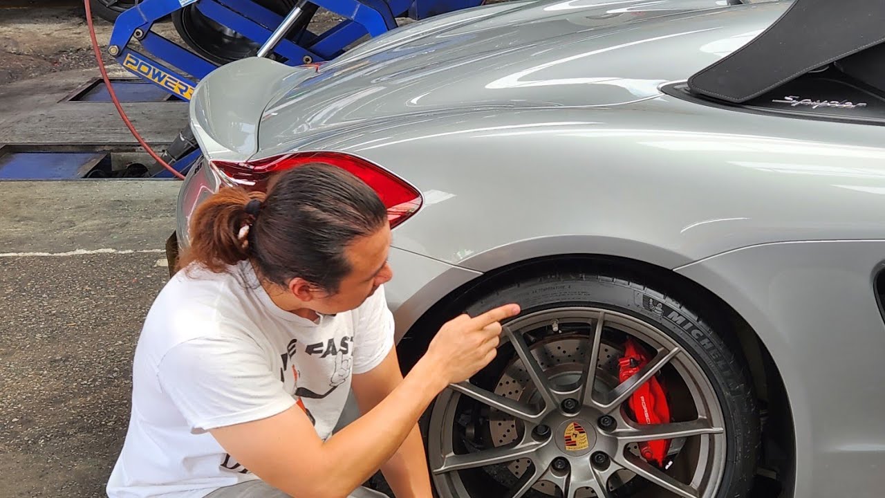 Porsche N-Spec tyres are different