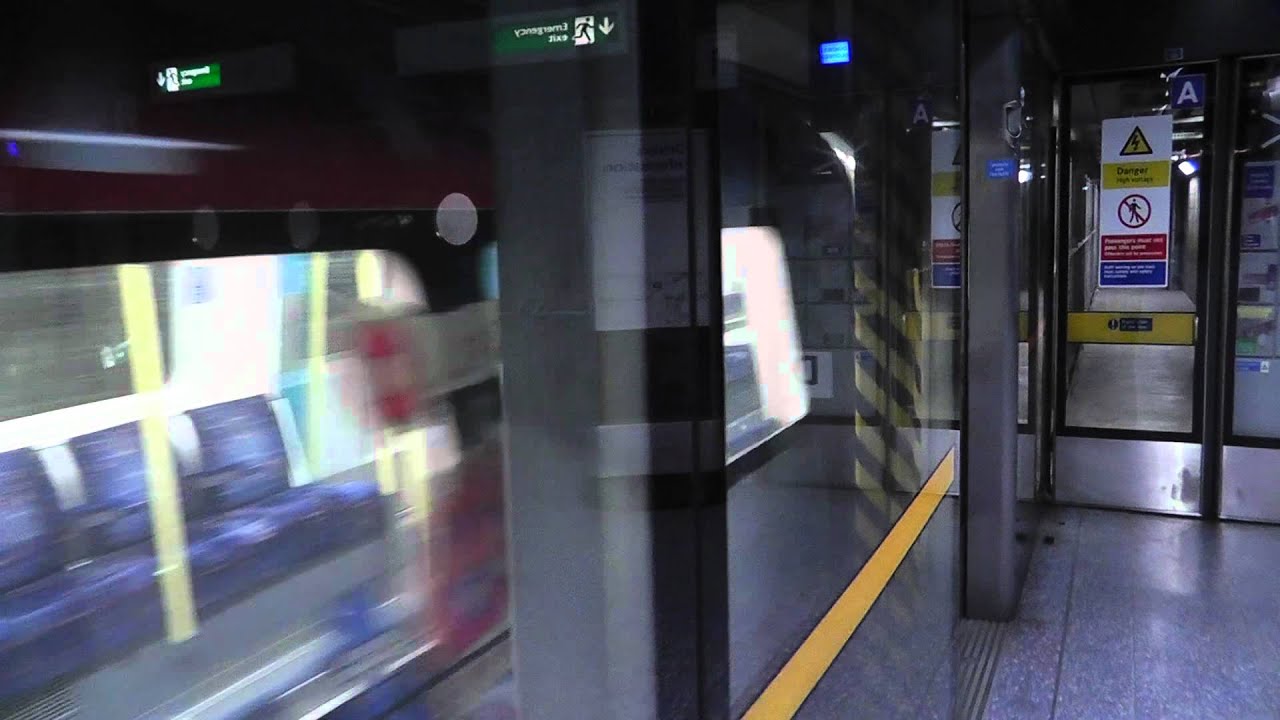 Jubilee Line 1996TS 96074 (Diamond Jubilee Livery) Departing North Greenwich