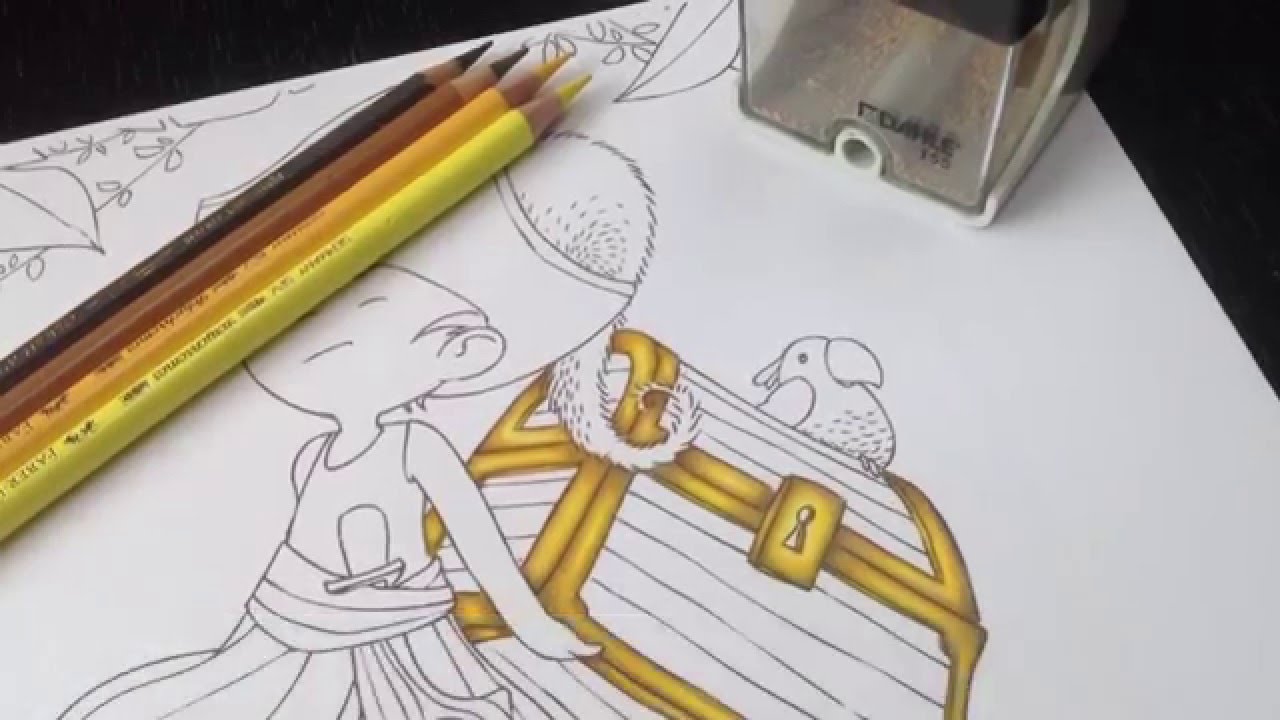 Tutoriel : Faire un métal doré aux crayons de couleur