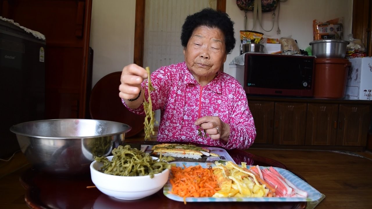 두릅김밥 싸서 봄소풍 다녀왔어요🌷🌷| 시골할매