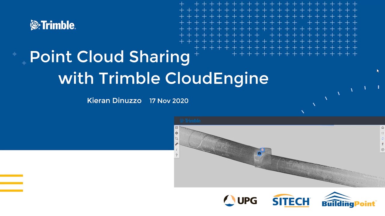 Point Cloud Sharing using Trimble CloudEngine