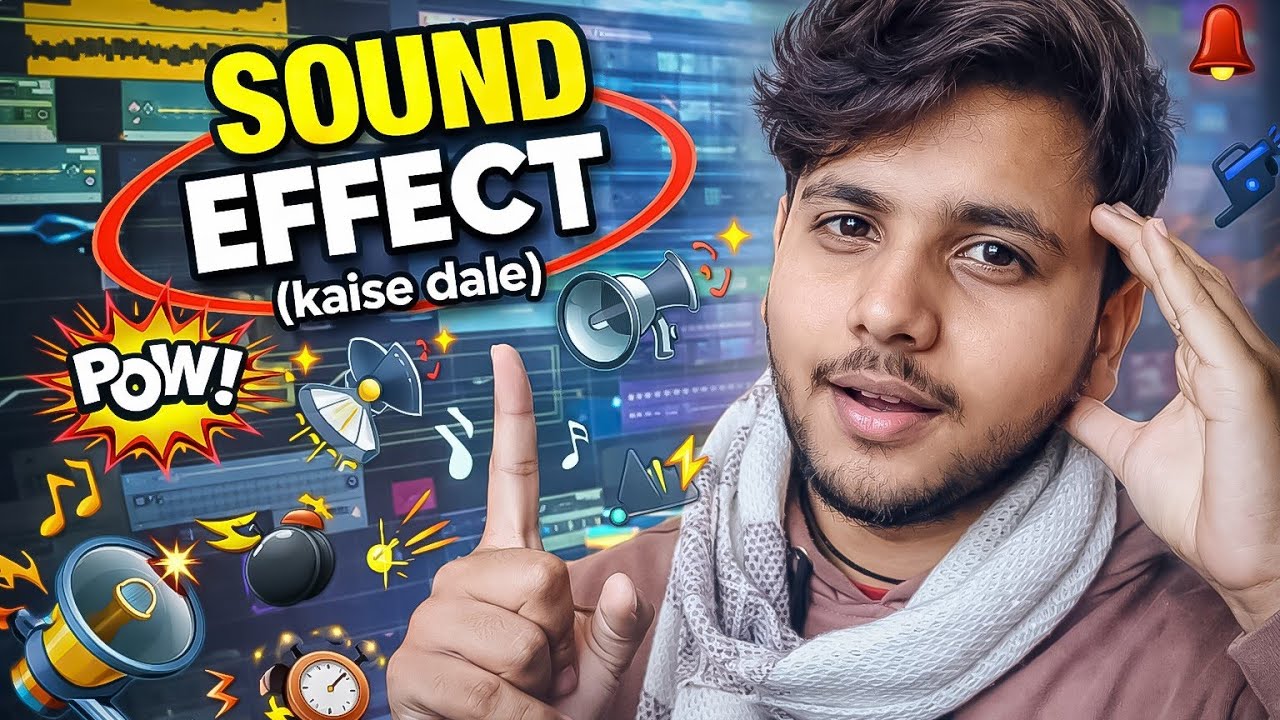 Video में Sound Effect कैसे लगाए । Video me sound effect kaise dale । Copyright free sound effect ।।