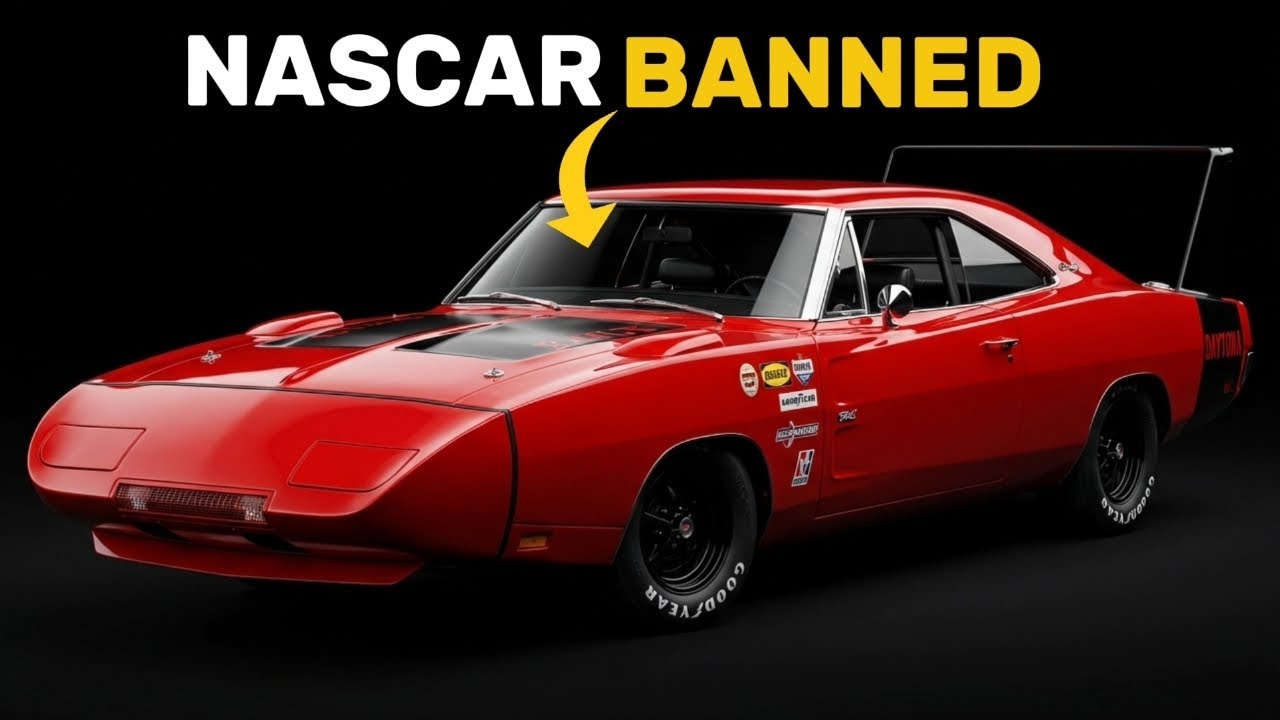 Автомобиль, на котором NASCAR боялись участвовать в гонках: нелегальный Dodge Daytona, развивающи...