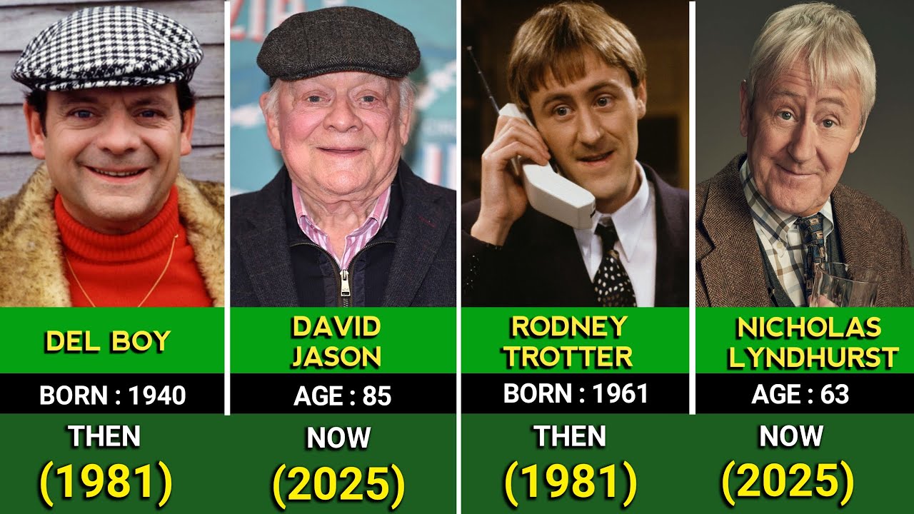 Only Fools And Horses Cast Then And Now