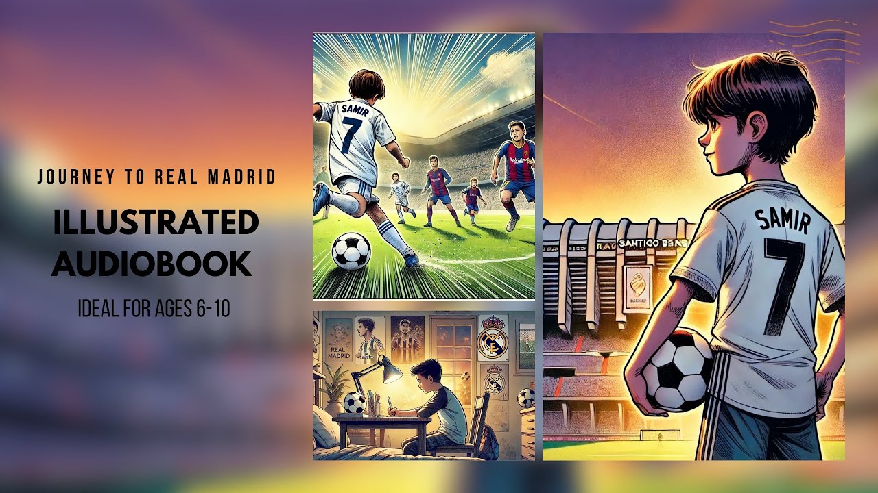 Dream Soccer Journey: Illustrated Audiobook for Kids