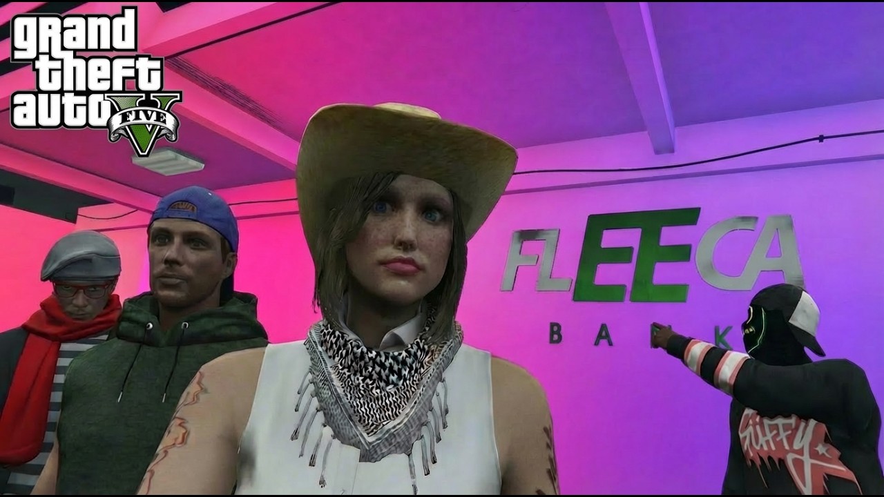 Gta V Noobies First Mission(Fleeca Job)