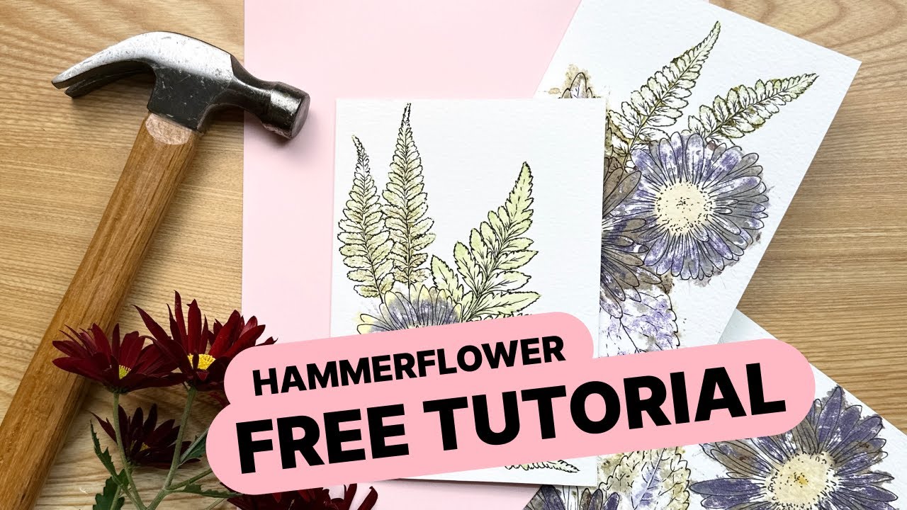 Flower hammering tutorial