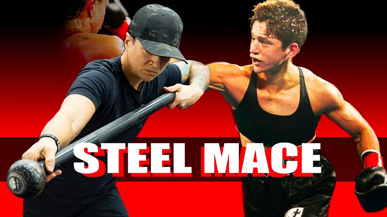 3 Steel Mace Exercises for Boxing Core Strength
