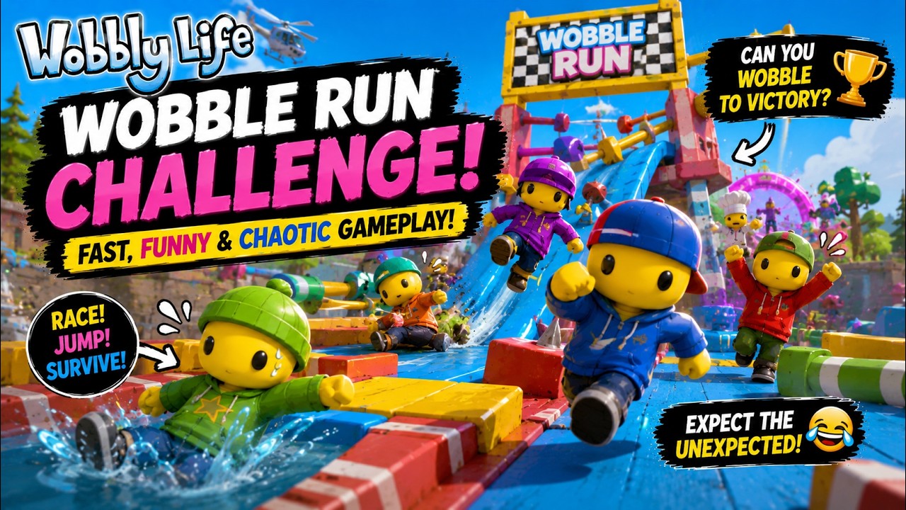 Wobbly Life – Wobble Run Challenge 🏃 | Fast, Funny & Chaotic Gameplay!