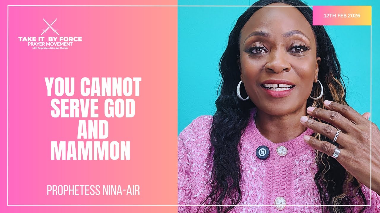 You Cannot Serve God and Mammon