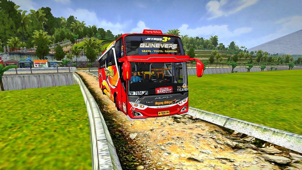 4×2 Bus offroading ❤️#trending#eurotrucksimulator2#simulation#bussidindonesia#bussimulatorindonesia 
