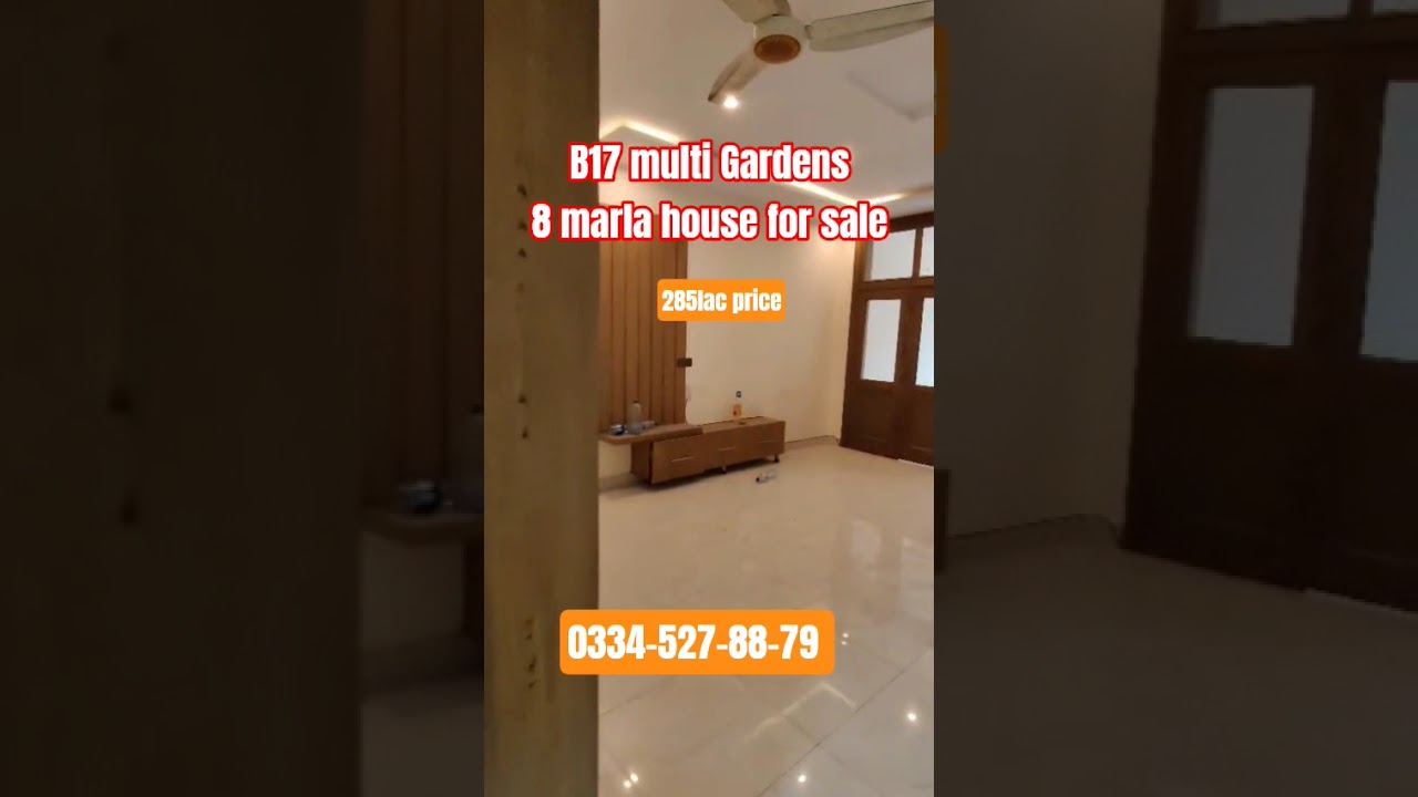 B-17 Multigarden Islamabad 8 marla good condition house 🏠 for sale 0303 7423629
