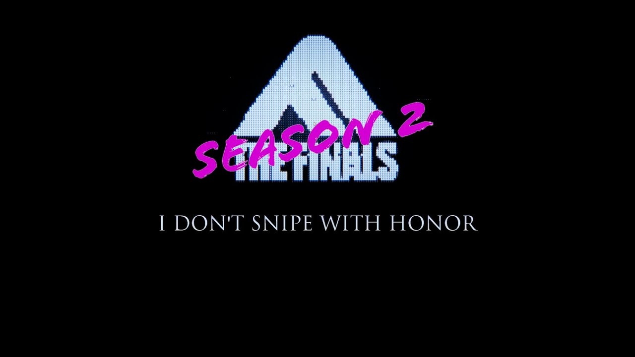 I DONT SNIPE WITH HONOR