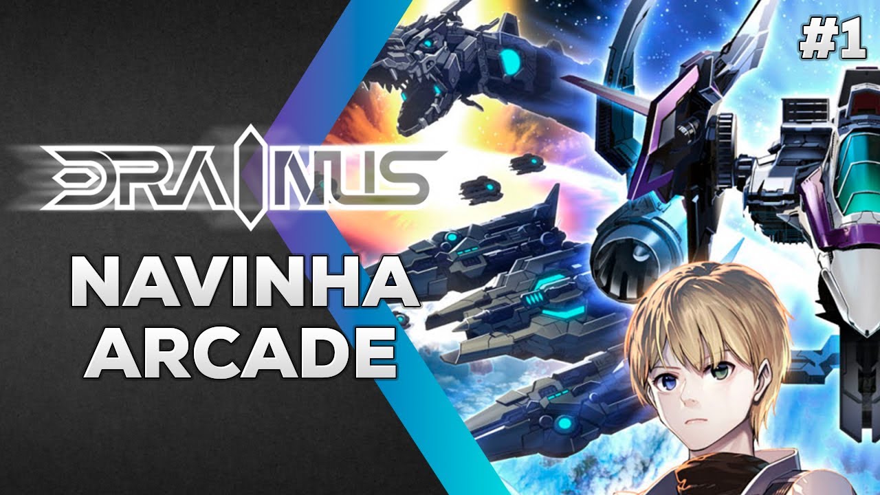 Drainus - Jogo de Navinha Arcade [PC]