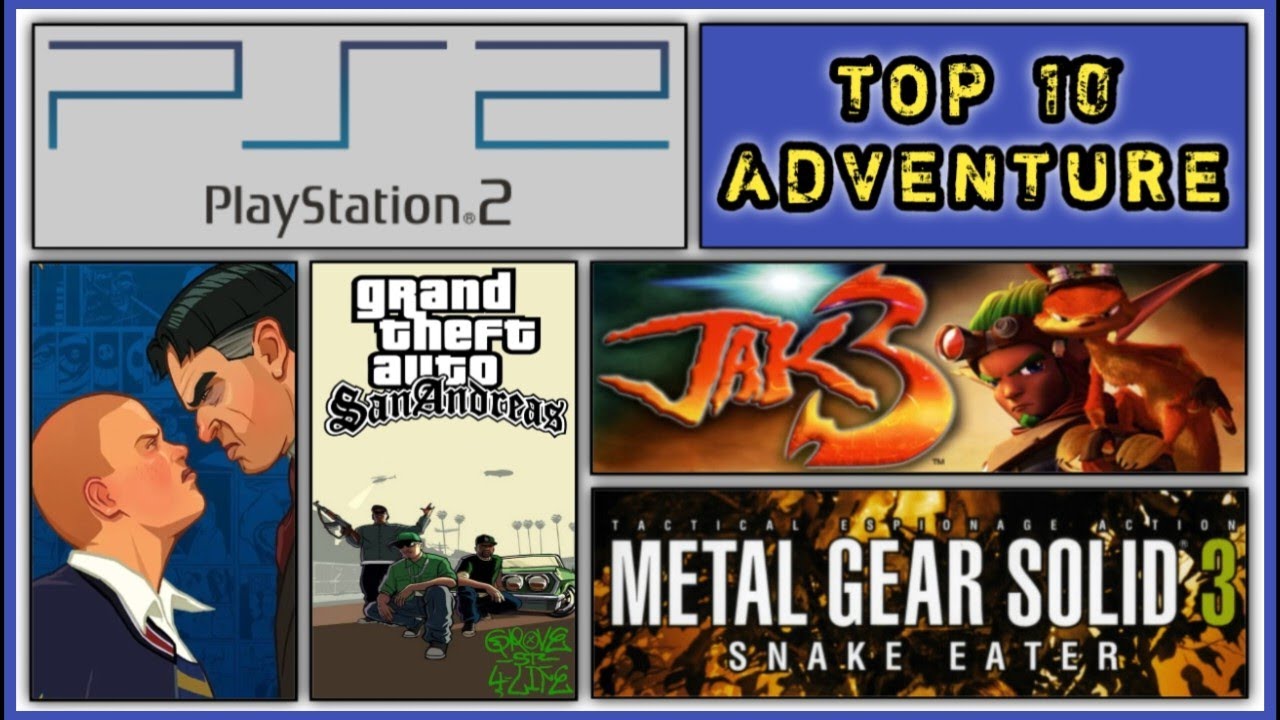 10 Best Action Adventure Games on PS2